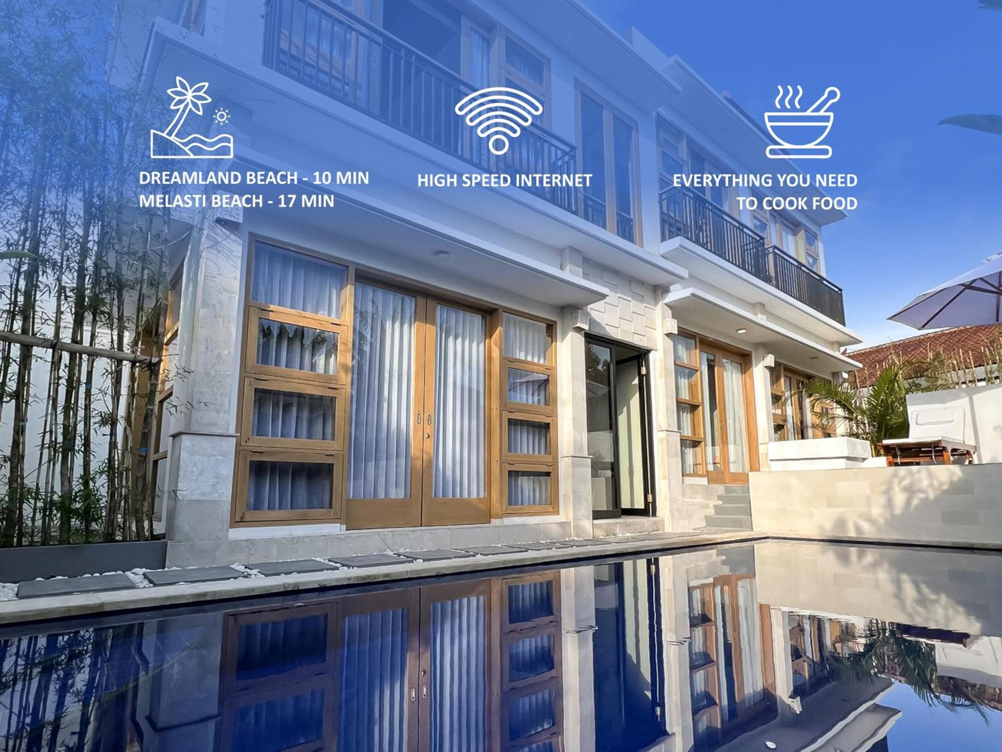 Dreamland Guest Bali Villa 乌干沙 外观 照片
